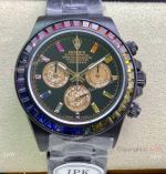 Swiss Rolex Daytona Blaken DLC Coated IPK Factory Swiss 7750 Watch 40mm